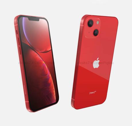 iPhone 13 (PRODUCT)RED : un premier rendu du modèle rouge