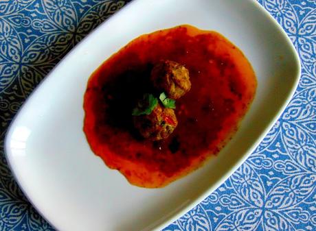 Boulettes en sauce asiatique Boulettes en sauce asiatique