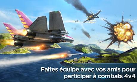 Code Triche Modern Air Combat: Team Match APK MOD (Astuce) 2