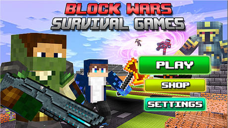 Télécharger Block Wars Survival Games APK MOD (Astuce) 1