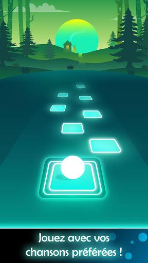 Code Triche Tiles Hop: Endless Music Jumping Ball APK MOD (Astuce) 4