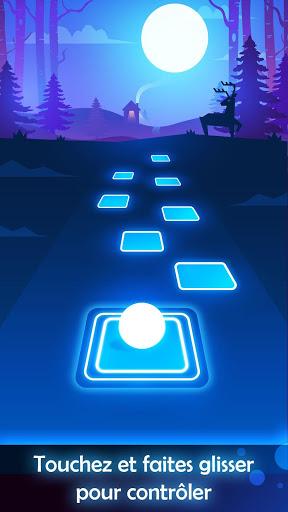 Code Triche Tiles Hop: Endless Music Jumping Ball APK MOD (Astuce) 3