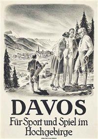 1928- Cours Universitaires de Davos - 1