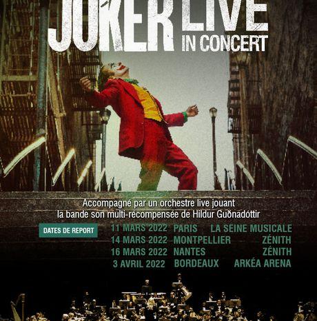 #CONCERT #CINEMA - Joker en Ciné-concert // la tournée 2022