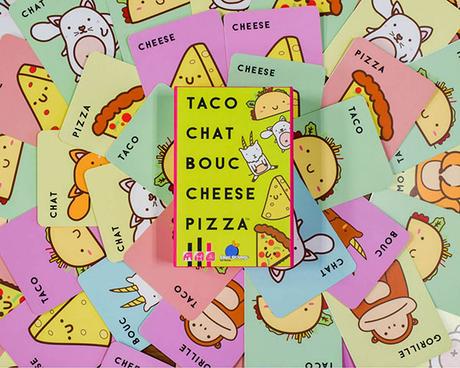Le jeu : Taco Chat Bouc Cheese Pizza
