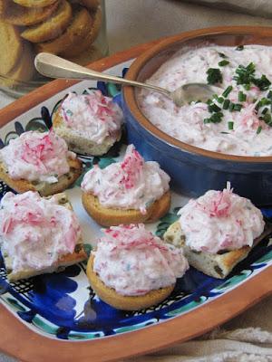 Salade de radis râpés à la crème