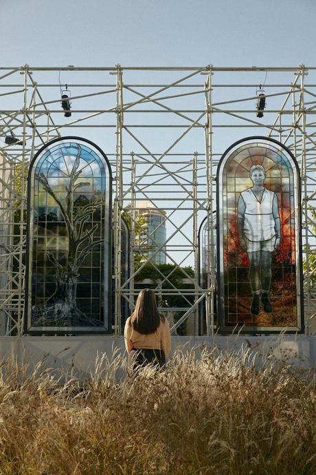 Nouveau de l'artiste français JR 