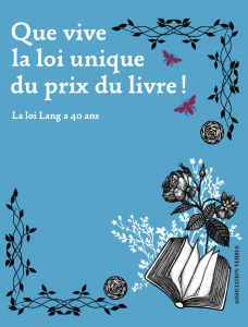 23ème édition de la Fête de la Librairie et 40 ans de la Loi Lang ! 23ème édition de la Fête de la Librairie et 40 ans de la Loi Lang !
