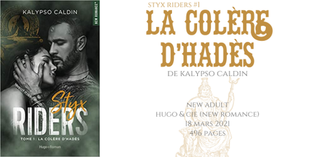 La colère d’Hadès (Styx riders #1) • Kalypso Caldin