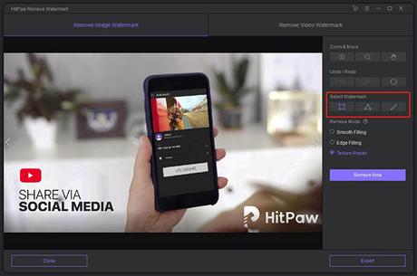 HitPaw Watermark Remover : supprimer les filigranes des images & vidéos HitPaw Watermark Remover : supprimer les filigranes des images & vidéos