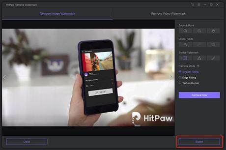 HitPaw Watermark Remover : supprimer les filigranes des images & vidéos