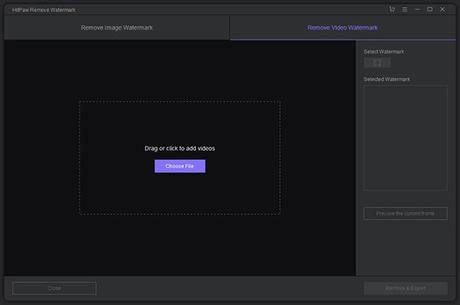 HitPaw Watermark Remover : supprimer les filigranes des images & vidéos