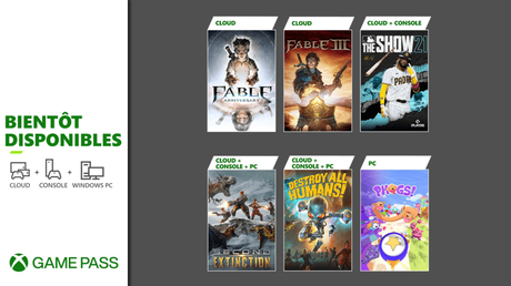 Xbox Game Pass : 6 nouveaux jeux arrivent dans le catalogue