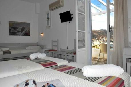 Chambre triple akrotiri hotel paros grece
