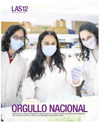 Página/12 met le vaccin argentin à la une de son supplément féministe [Actu]