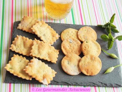 Crackers à l'ail des ours et à l'origan (Vegan)