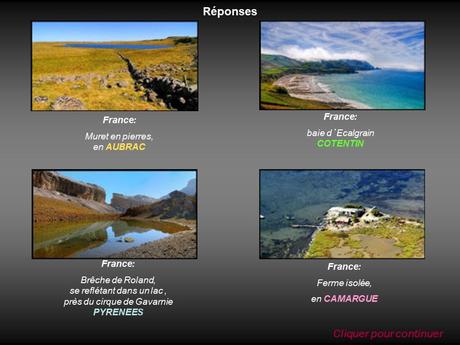 La France ? Dans quel pays se trouvent ces beaux endroits ....