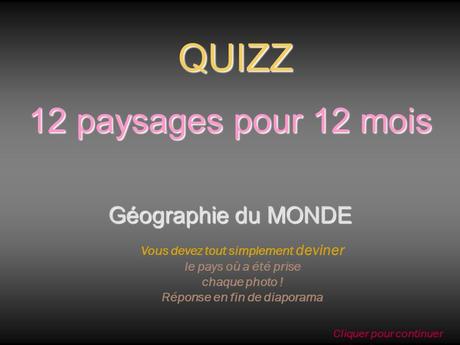 La France ? Dans quel pays se trouvent ces beaux endroits ....