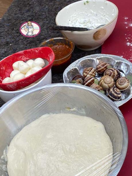 Bagels garnis à partager: Pull apart bagels