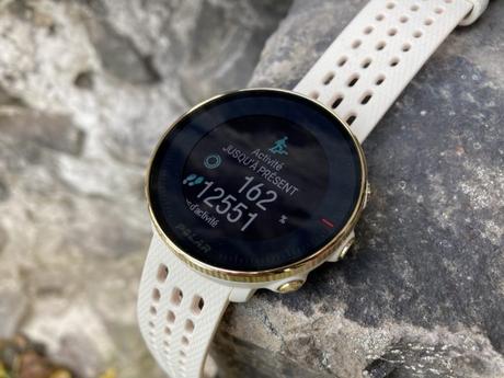 Vantage M2 suivi activité