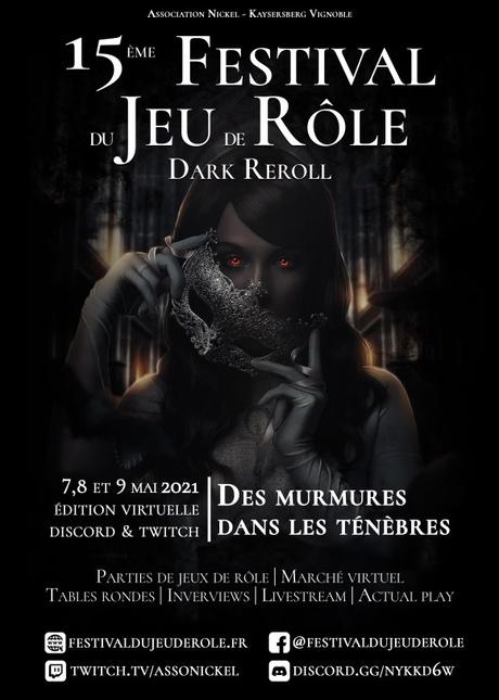 15ème Festival du Jeu de Rôle – Dark Reroll