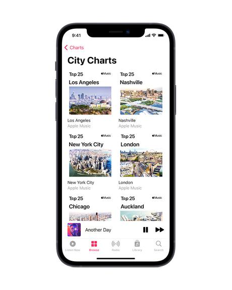 Apple Music partage les sons les plus écoutés de 100 villes du monde Apple Music partage les sons les plus écoutés de 100 villes du monde