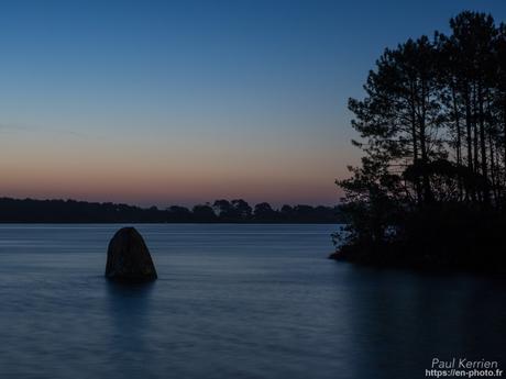fin de nuit au bord de la Rivière de #PontLAbbé #Bretagne #Finistère