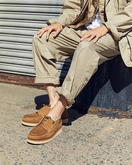 Engineered Garments repense les silhouettes de Sebago