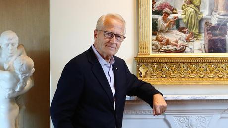 Otto pleure toujours la mort de son ami proche, le riche collectionneur d'art John Schaeffe. Photo: Hollie Adams / L'Australien Otto pleure toujours la mort de son ami proche, le riche collectionneur d'art John Schaeffe. Photo: Hollie Adams / L'Australien