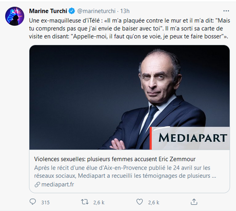 #balancetonporc : le machisme chez  Zemmour fait système #sexisme
