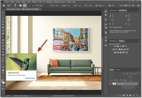 Désactiver infobulles riches dans Photoshop