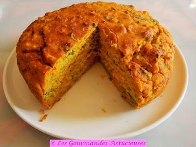 Gâteau salé au Potimarron (Vegan et sans gluten)