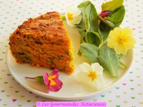 Gâteau salé au Potimarron (Vegan et sans gluten)