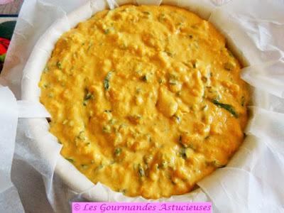 Gâteau salé au Potimarron (Vegan et sans gluten)