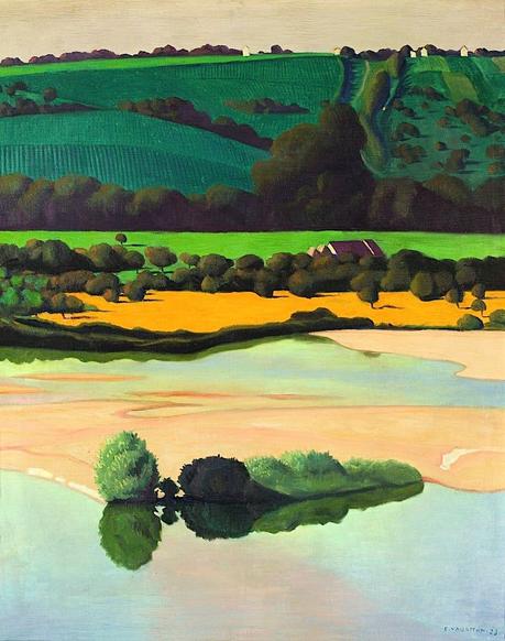 Félix Vallotton, Un Soir sur la Loire, 1923 