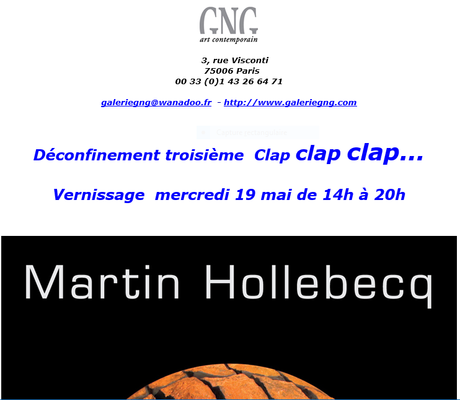Galerie GNG exposition Hollebecq