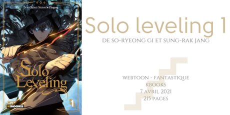 Solo leveling #1 • So-Ryeong Gi et Sung-Rak Jang