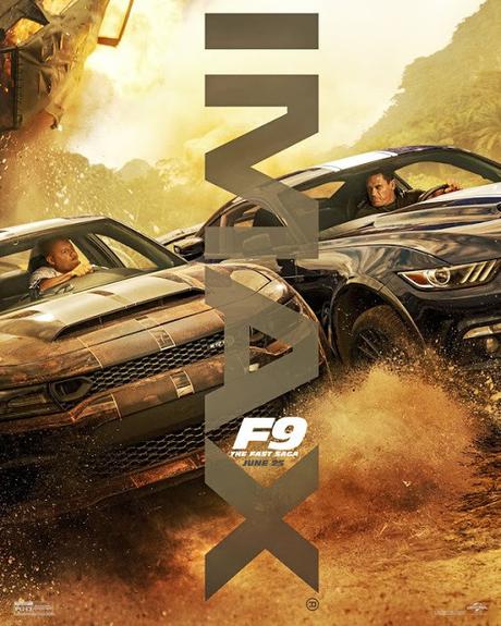 Affiche IMAX pour Fast and Furious 9 de Justin Lin