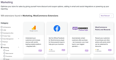 Comment utiliser WooCommerce: le guide complet pour les nouveaux vendeurs plugin marketing woocommerce