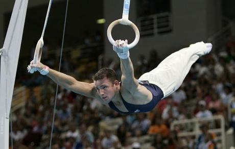 Portrait de Pierre-Yves Bény, gymnaste du SM Orléans