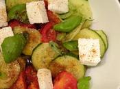 Salade tomates Crescenza chèvre