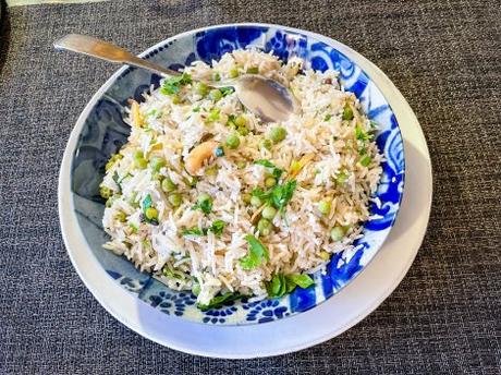 Envie d’Inde – Matar pulao (riz pilaf aux petits pois)