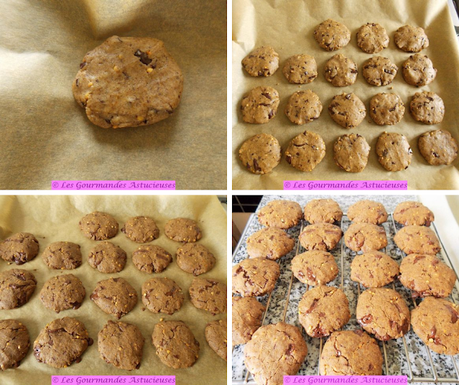 Biscuits sans gluten et Vegan au chocolat et au sarrasin Biscuits sans gluten et Vegan au chocolat et au sarrasin