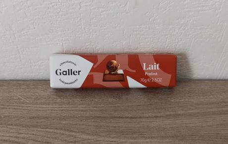 Chocolat lait praliné GALLER