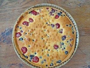 Tarte amandine aux fruits rouges