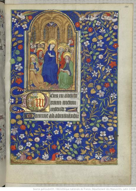 Heures de Marguerite d’Orleans 1430 ca BNF Latin 1156B fol 186r Gallica