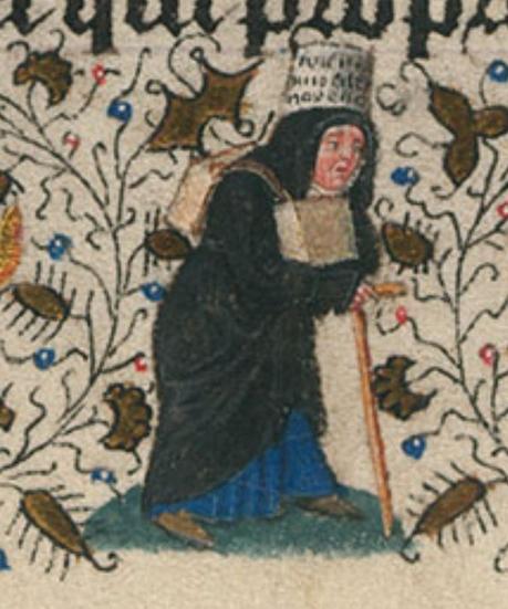 Heures de Catherine de Cleves ca. 1440 Morgan MS M.917-945, pp. 221 Saint Thomas