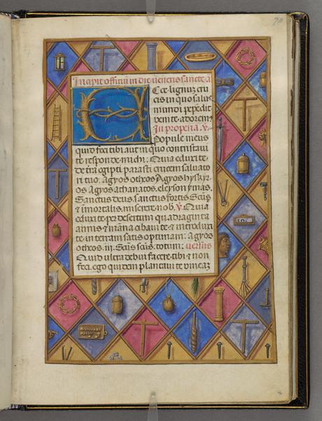 1480 ca Emerson-White Hours use of Rome Harvard University, Houghton Library, MSS Typ 443 fol 70