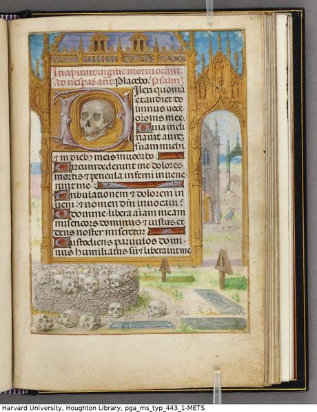 Emerson-White Hours use of Rome 1480 ca Harvard University, Houghton Library, MSS Typ 443.1 fol 216