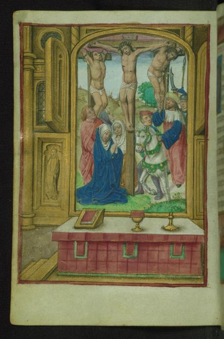 Book of Hours 1500 ca Ms. W.427 Walters Art Museum Baltimore fol. 18v Crucifixion